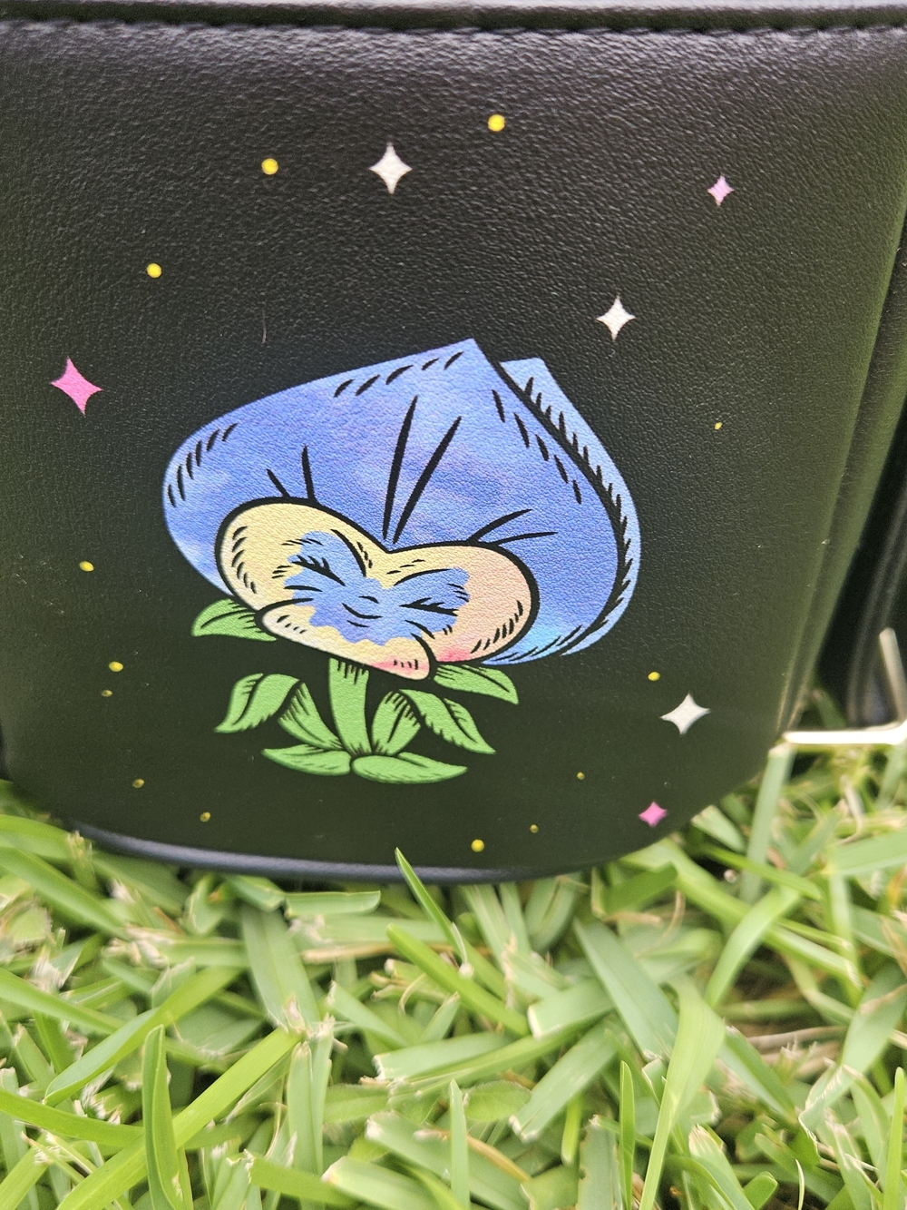 Loungefly Alice in Wonderland Black Mini Backpack - Picture 6 of 11
